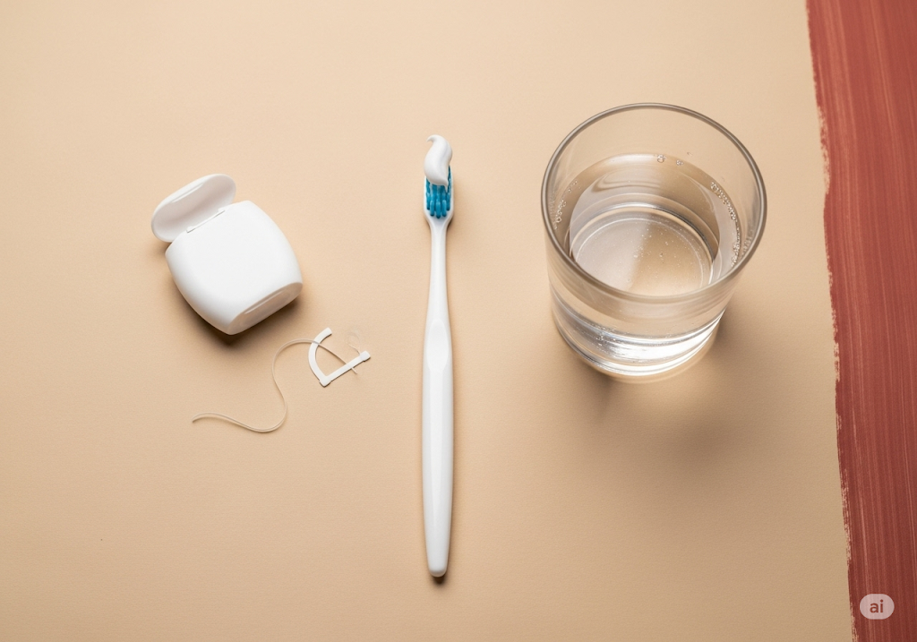 Jak myć zęby – ilustracja szczoteczki