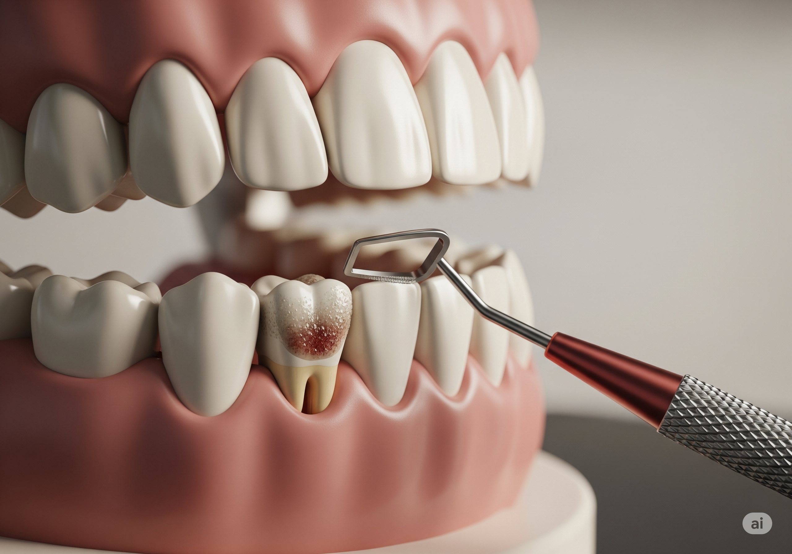 Skaling – ikonografia zęba